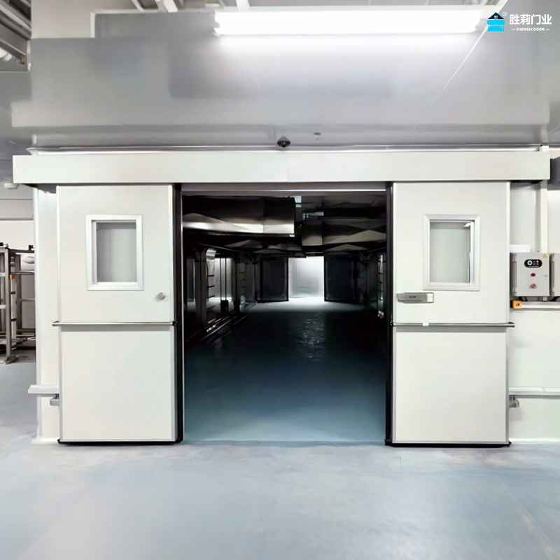 automatic double cold room door