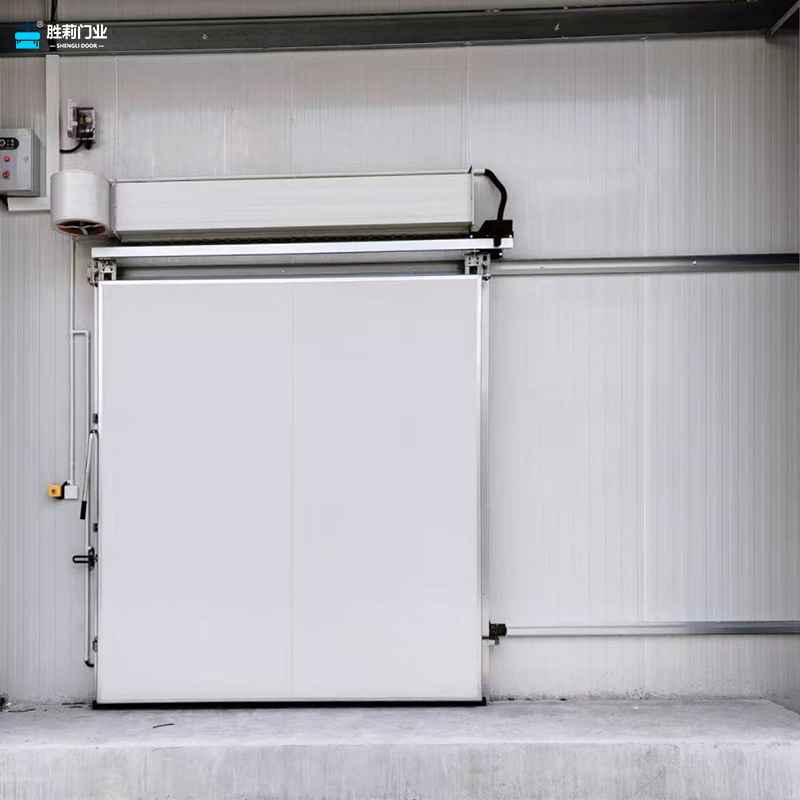 color steel automatic cold room door