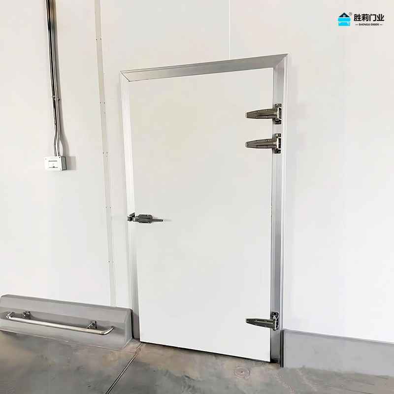 color steel cold room swing door