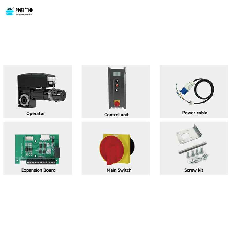 high speed spiral door parts