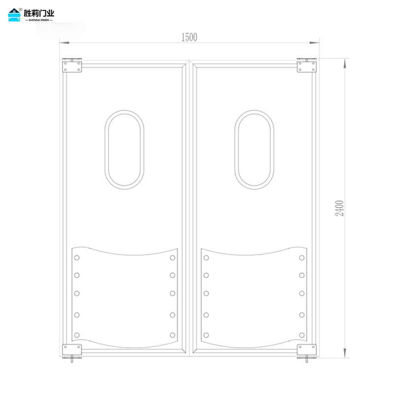impact traffic door drawing