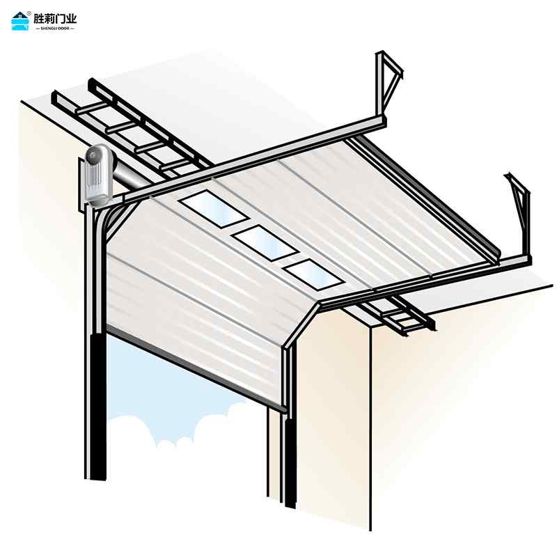 sectional door standard lift