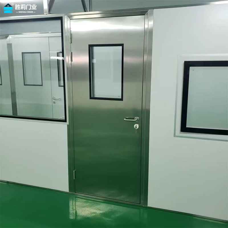 stainless steel clean room door