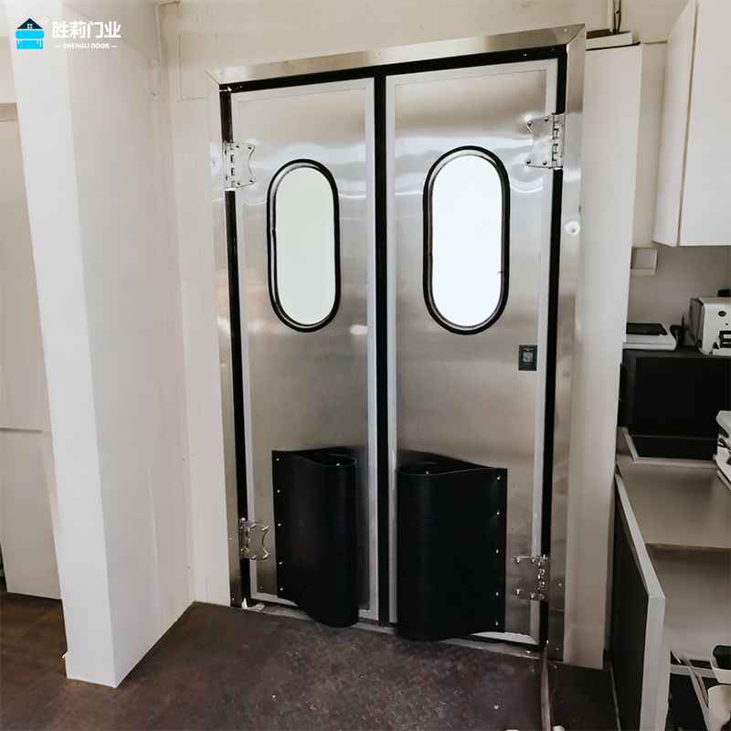 stainless steel impact traffic door project