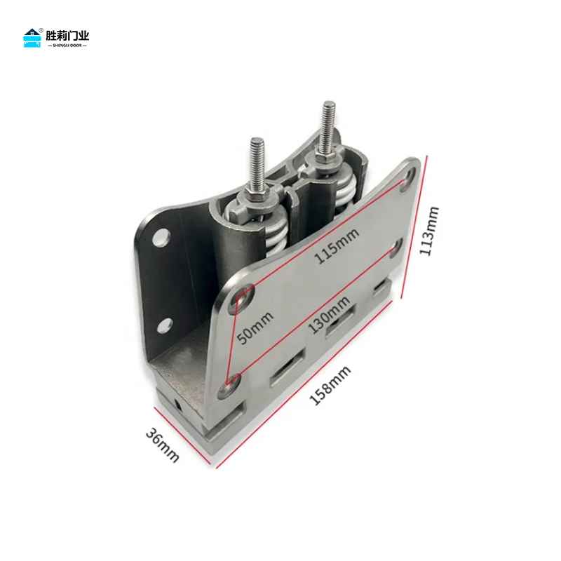 stainless steel traffic door hinge drawing