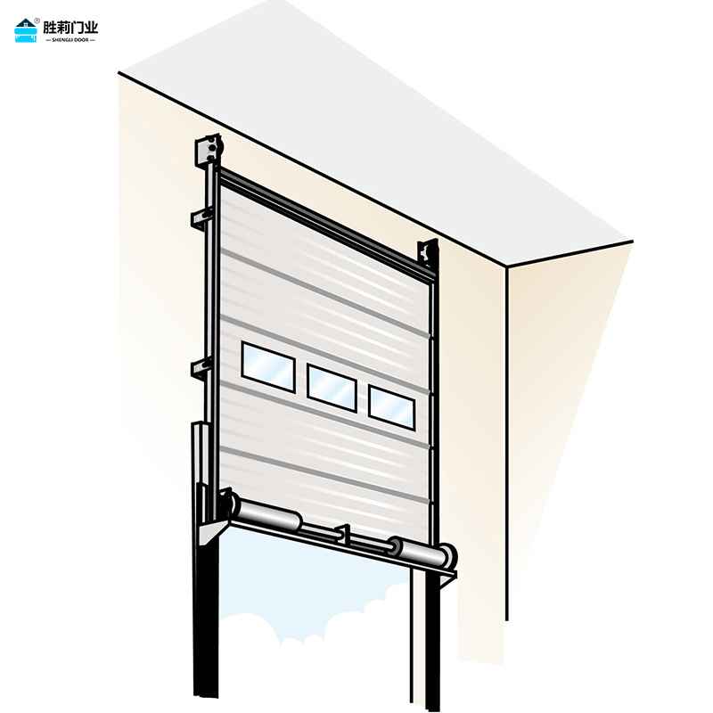 vertical lift sectional door